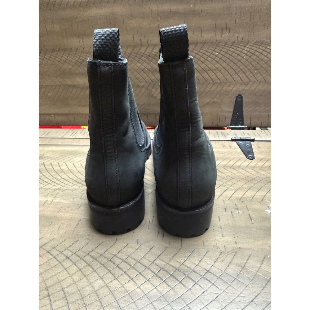 Thursday Boot Co Duchess Boots Womens 9.5 Black Leather Lug Sole Chelsea - Picture 3 of 15